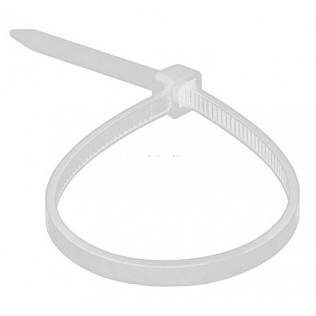 Хомуты нейлон 2,5х100мм белые 100шт./упак. IEK