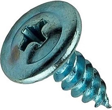 Саморез 4.2х13 прессшайба острый, цинк  300шт.