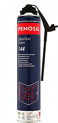 Пена монтажная Penosil EasyGun Foam 144 профиссиональная всесезонная 750мл.